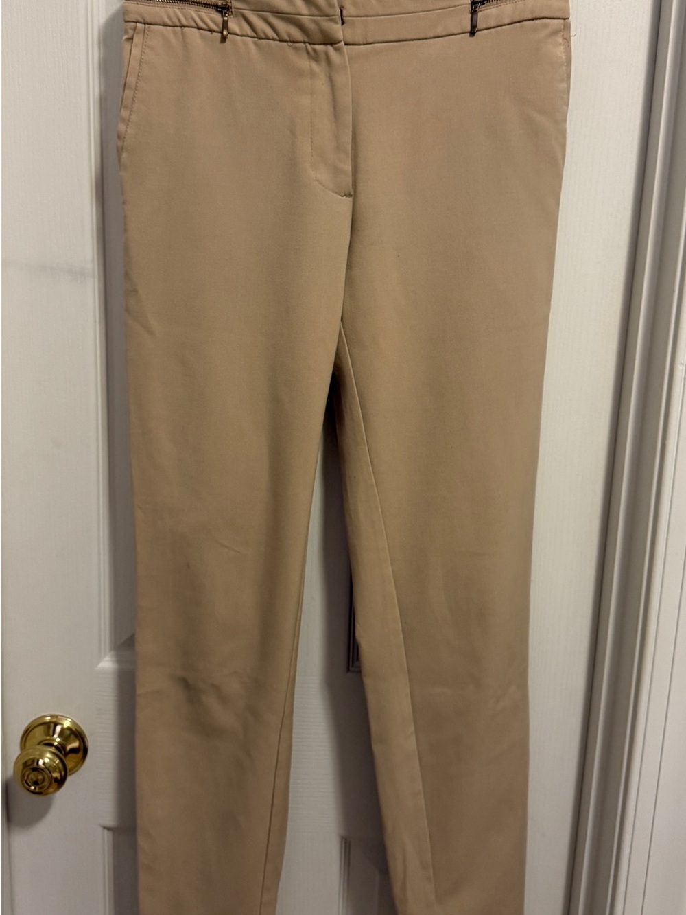 H&M Slim Fit Tan Dress Pants